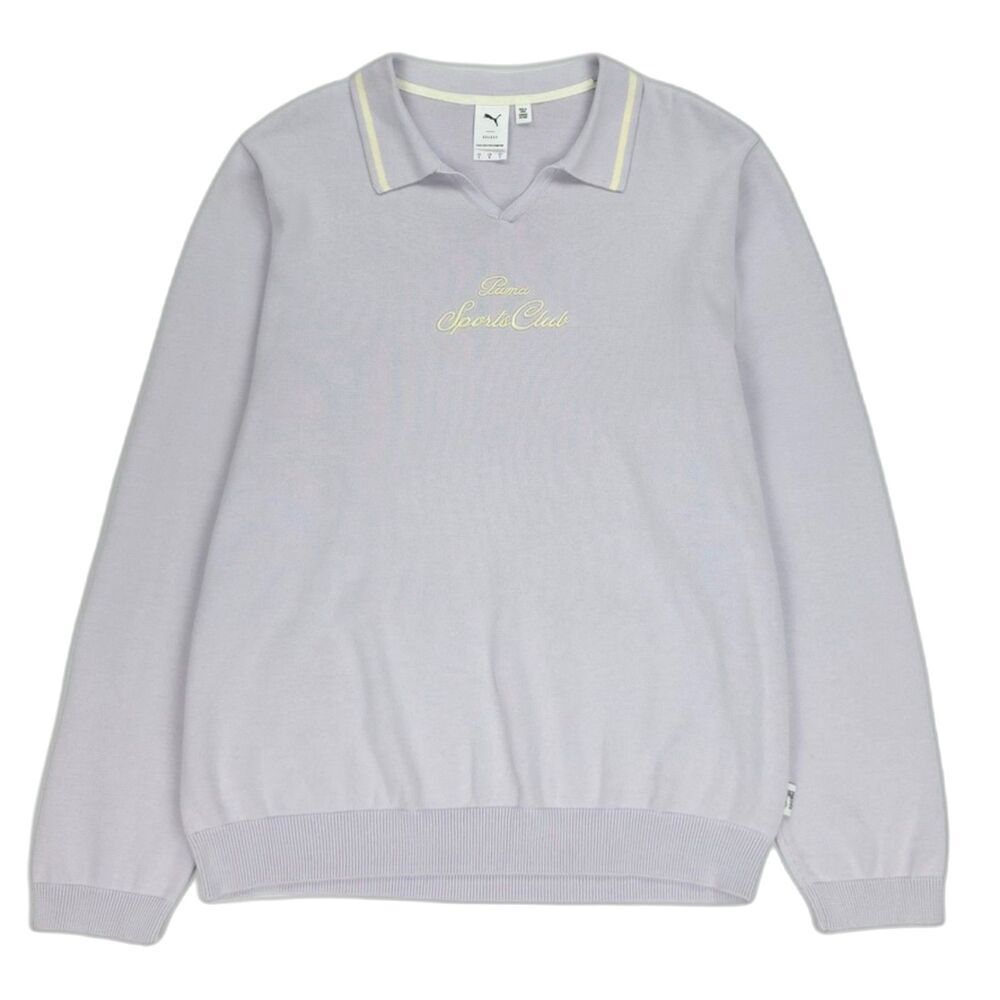 NEW Puma MMQ Drill Top Polo Sweater Preppy Old Money Quiet Luxury Golf Academia